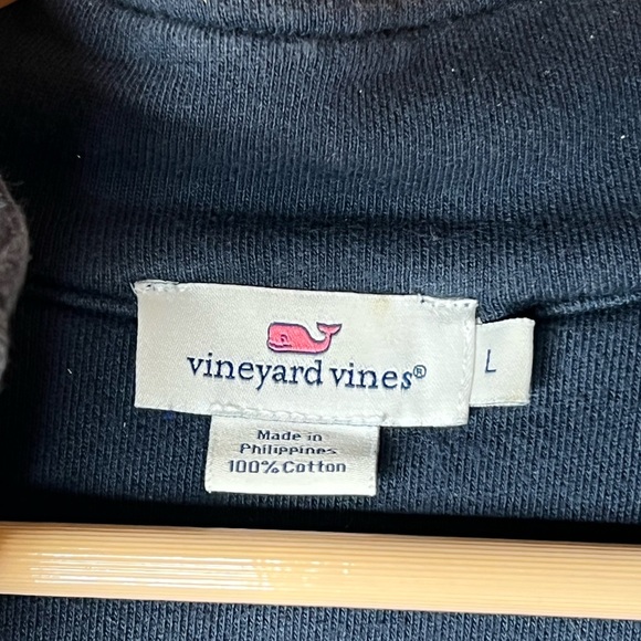 Vineyard Vines Navy Blue Shep Shirt, sz. L - Picture 7 of 7